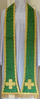 Green Roman Stole